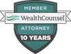 WealthCounsel member attorney, 10 years